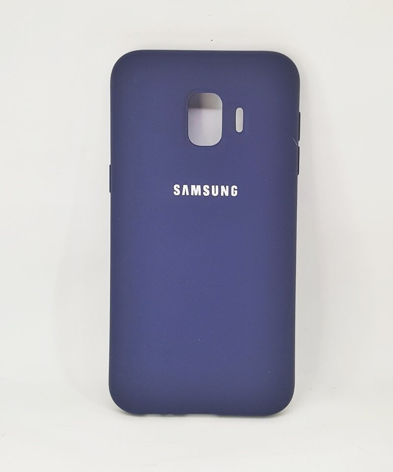 Накладка Original Silicone Case для Samsung J2 Core (2018)/J260 (темно-синій)-0