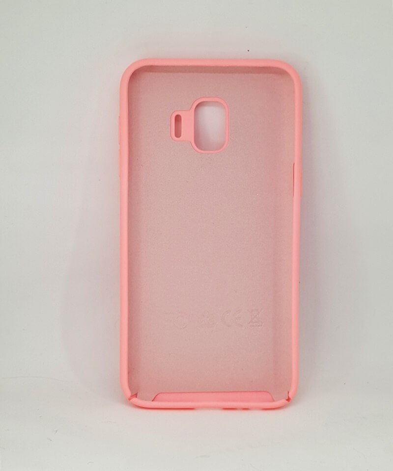 Накладка Original Silicone Case для Samsung J2 Core (2018)/J260 (рожева)-1