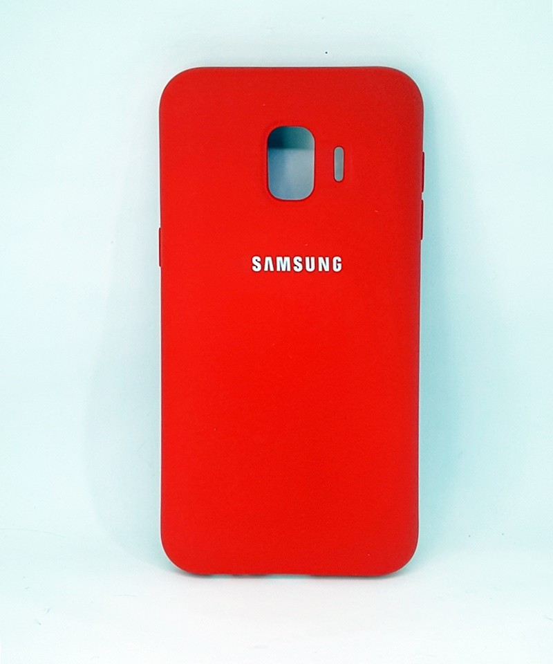 Накладка Original Silicone Case для Samsung J2 Core (2018)/J260 (червона)-0