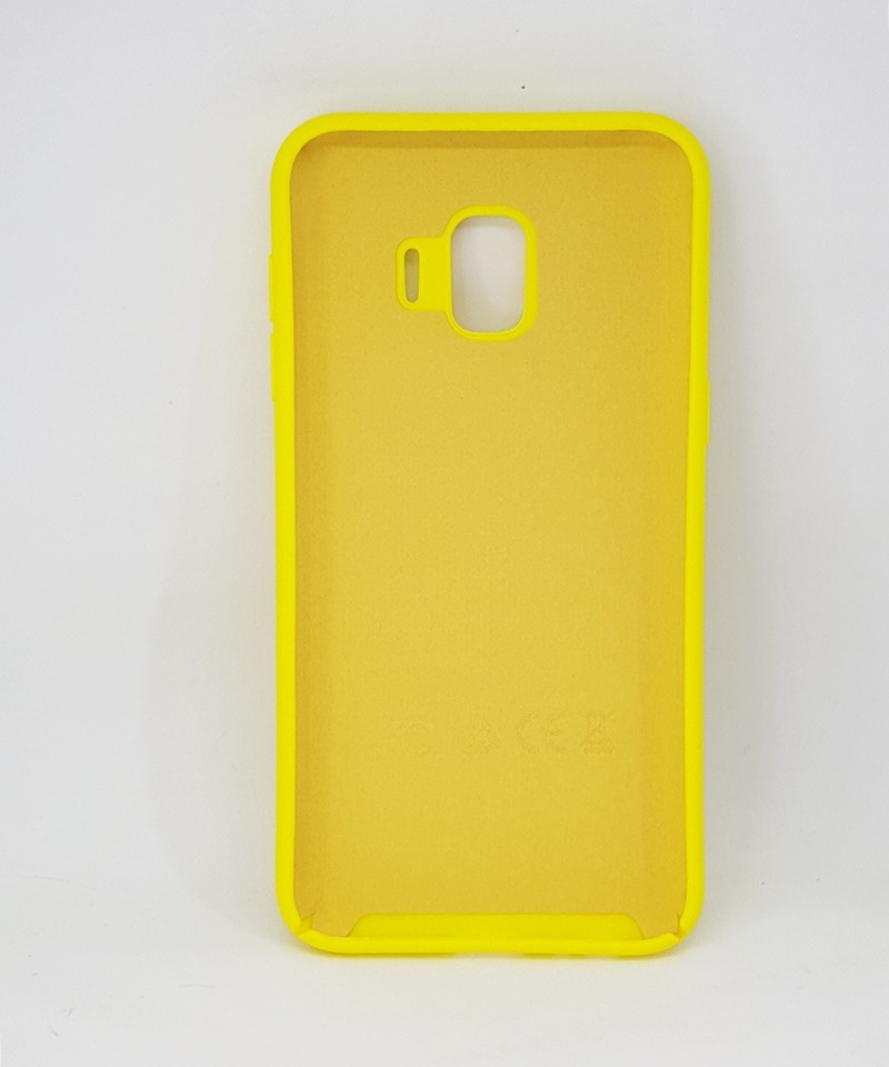 Накладка Original Silicone Case для Samsung J2 Core (2018)/J260 (жовта)-1