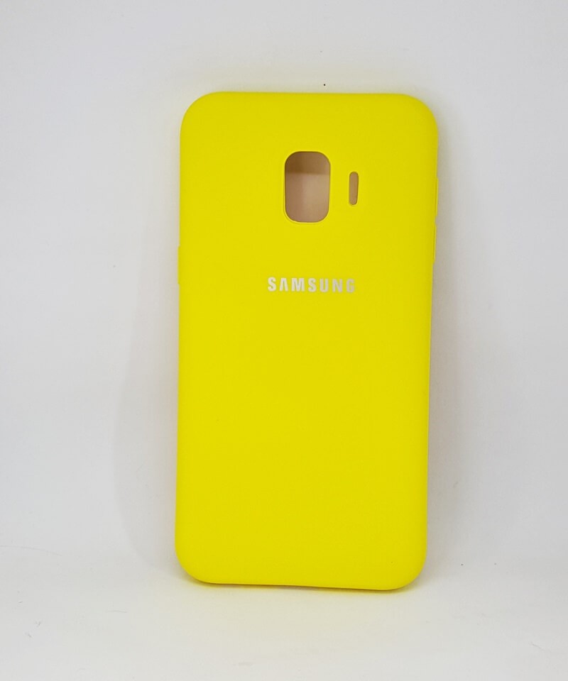 Накладка Original Silicone Case для Samsung J2 Core (2018)/J260 (жовта)-0