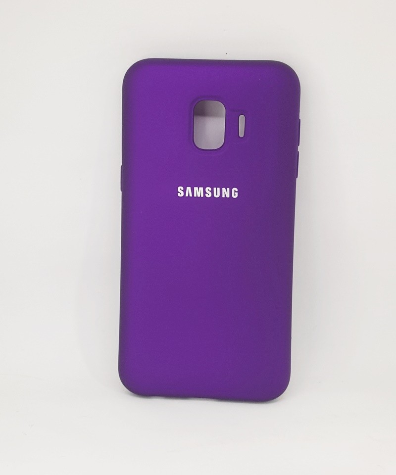 Накладка Original Silicone Case для Samsung J2 Core (2018)/J260 (фіолетова)-0