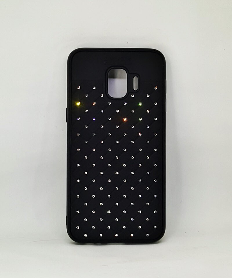 Силикон NETTING DIAMOND Samsung J2 Core (2018)/J260 (черный)-0