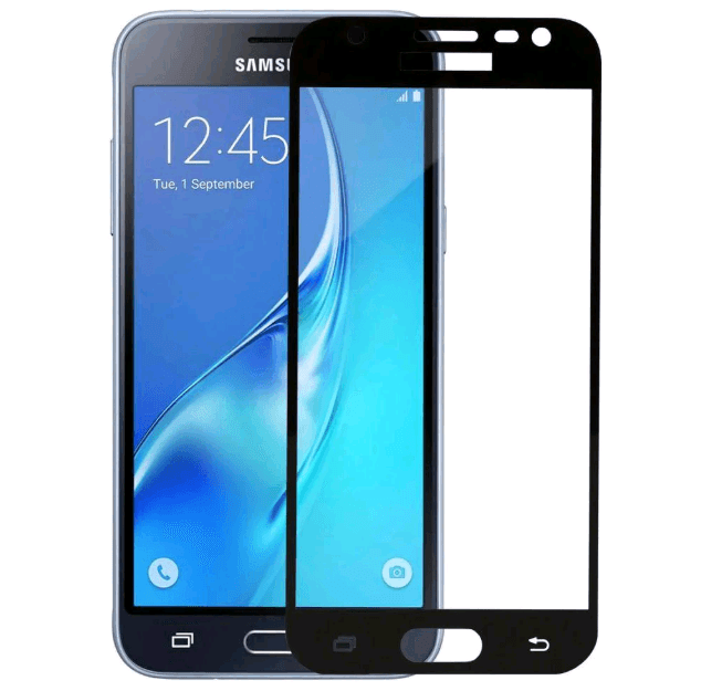 Захисне скло DK Full Cover для Samsung J330 (2017) (black)-0