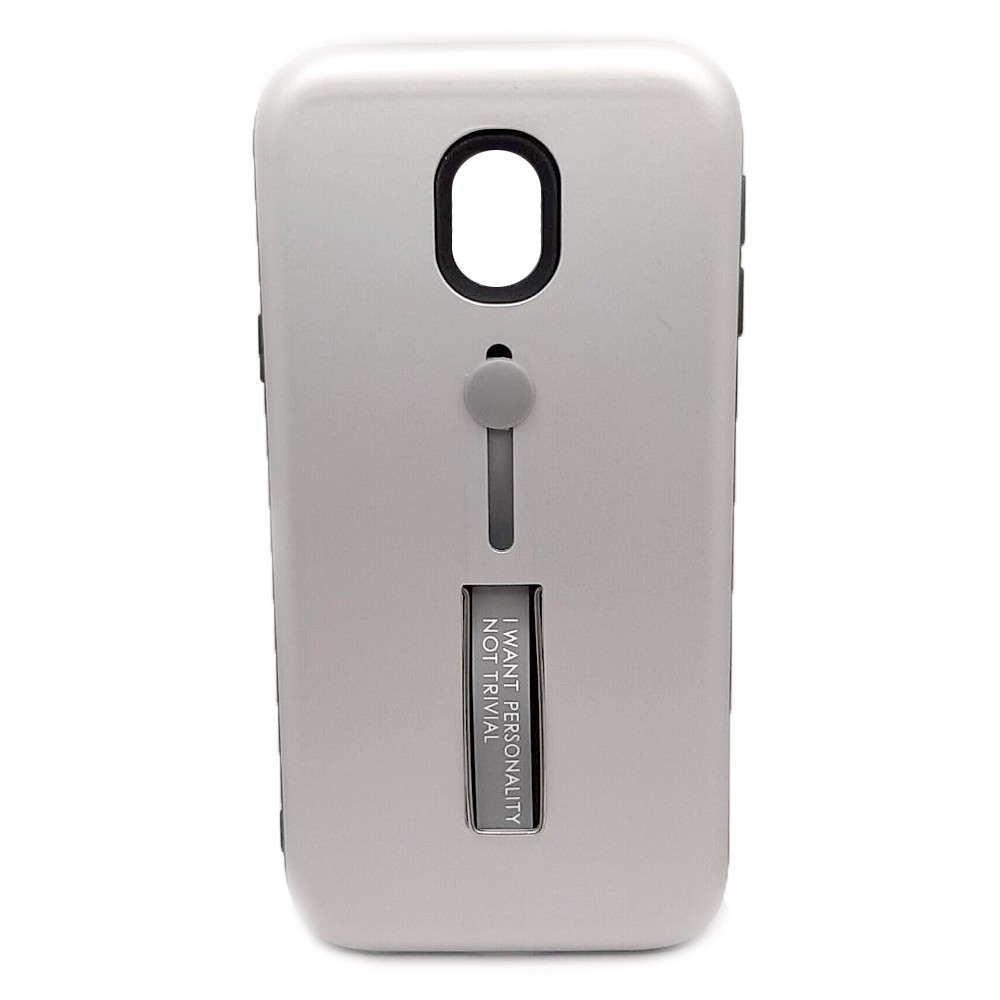 Накладка Kickstand для Samsung J3 2017 J330 Срібні-0