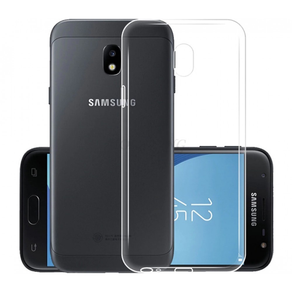 Накладка Premium для Samsung J4 (2018) прозорий силікон-0