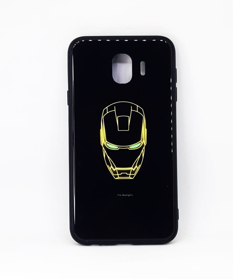 Накладка LUMINOUS GLASS для  Samsung J4 (2018)/J400 (Ironman)-0