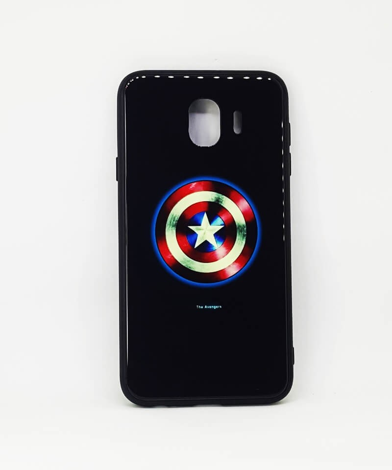 Накладка LUMINOUS GLASS для  Samsung J4 (2018)/J400 (Captain America)-0
