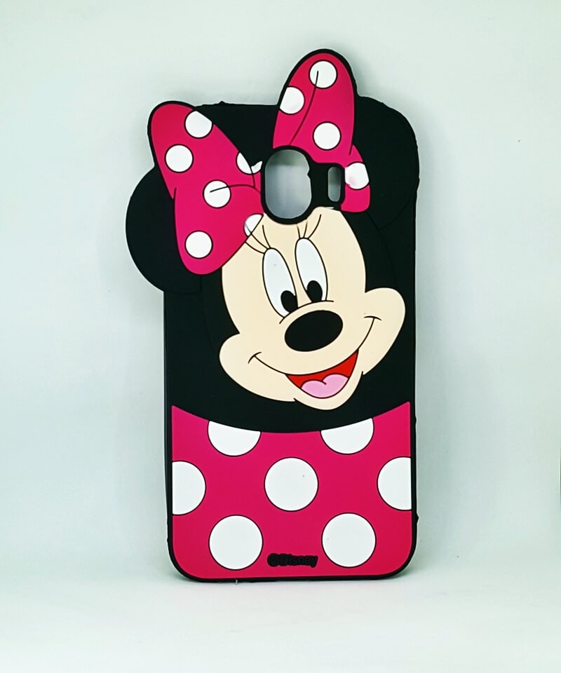 Накладка Mickey Mouse для Samsung J4 (2018) J400  рожева-0