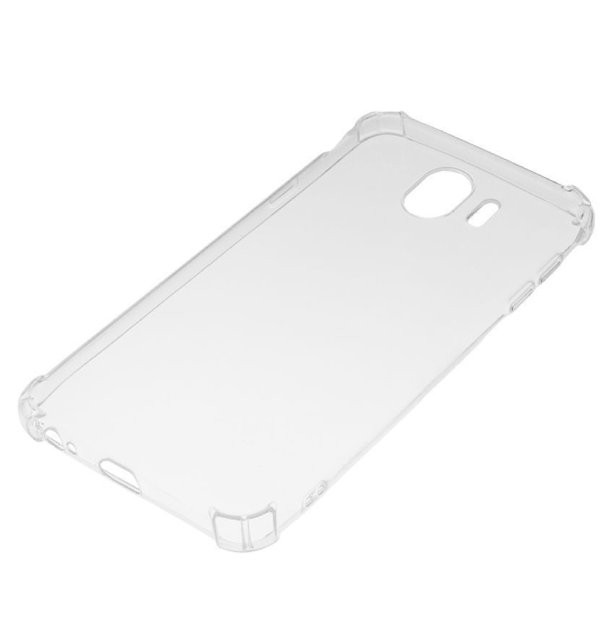 Накладка WHD для Samsung J4 (2018) силіконовий протиударний прозорий-1