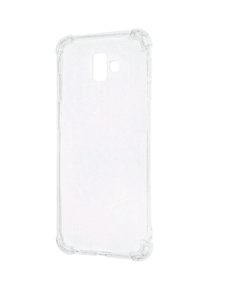 Накладка силіконова протиударна Samsung J4 Plus 2018 (J415F) (clear)-0