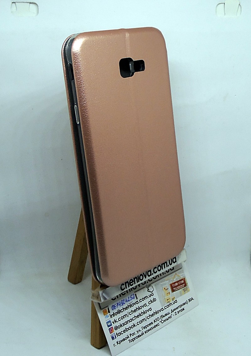 Книжка Premium для Samsung J4 Plus (2018) J415 золота-1
