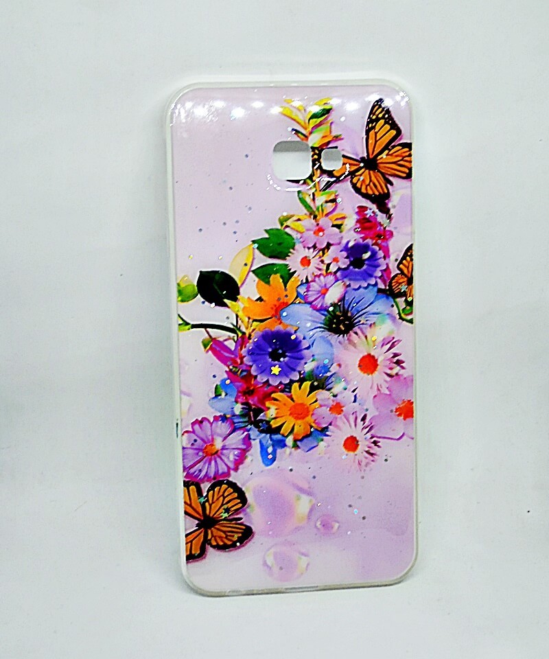Накладка Flower Mix Samsung J4 Plus (2018)/J415 (Мод. 09)-0