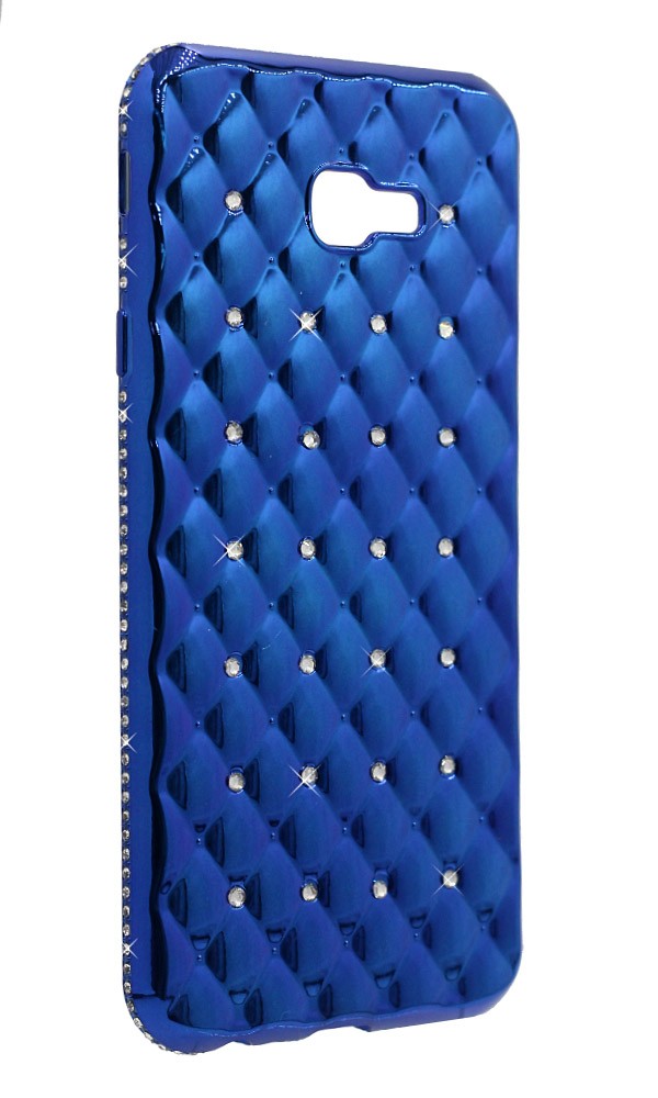 Накладка силіконова Diamond  3D Samsung J4 Plus (2018)/J415 (Блакитна)-1