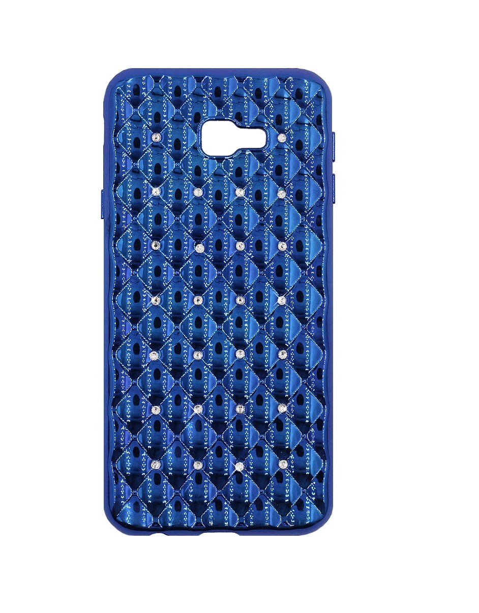 Накладка силіконова Diamond  3D Samsung J4 Plus (2018)/J415 (Блакитна)-0