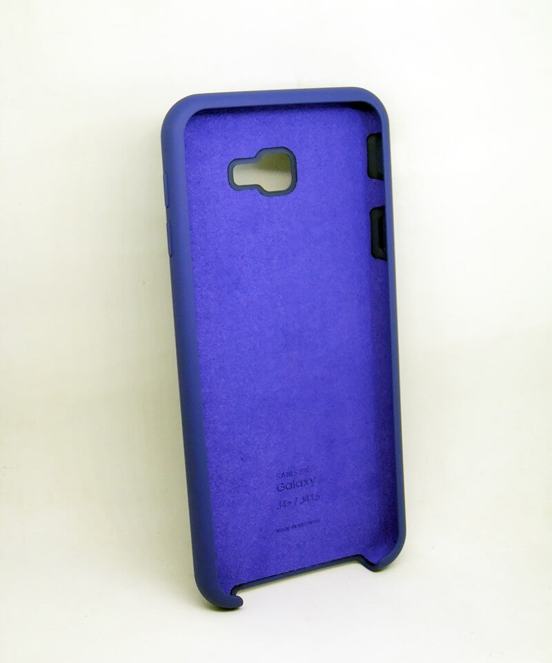 Silicone Case для Samsung J415/J4 Plus (2018) фіолетова-1