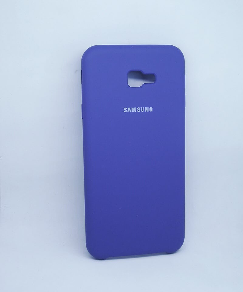 Silicone Case для Samsung J415/J4 Plus (2018) фіолетова-0