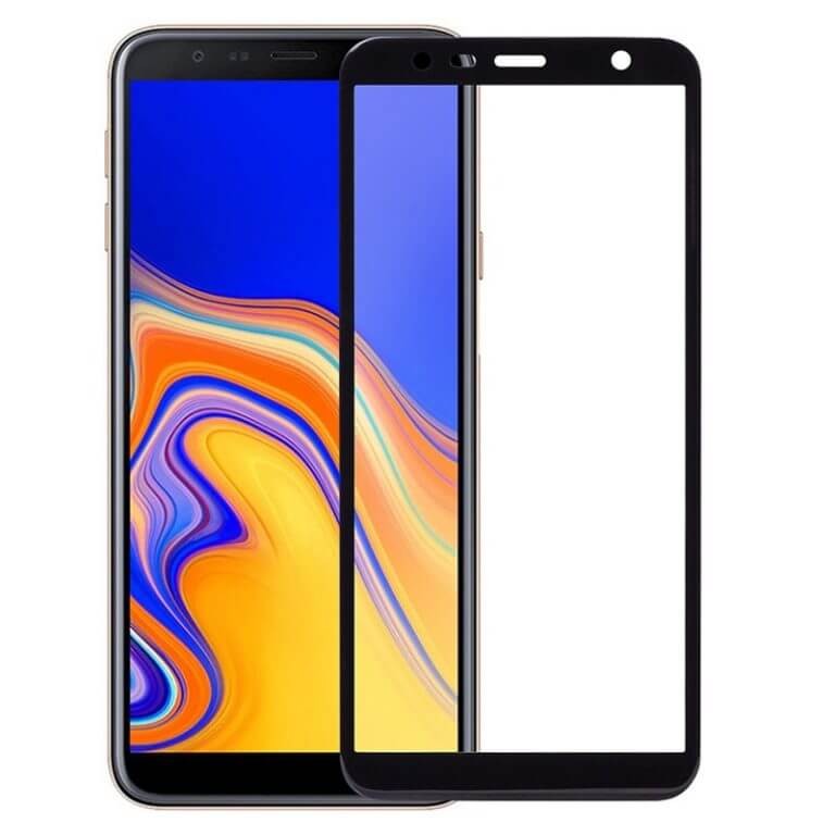 Захисне скло Full Glue для Samsung J4+/J6+ 2018 black-0