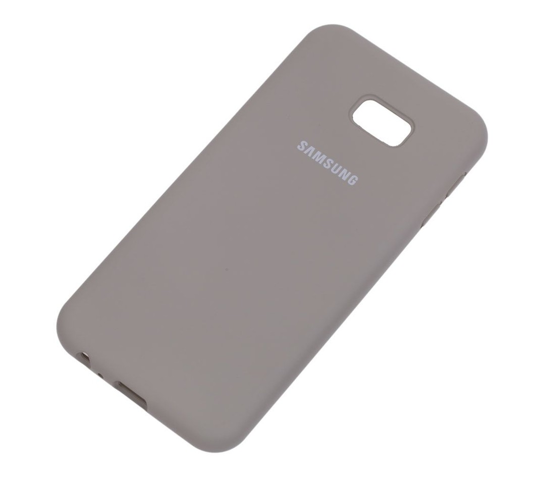 Silicone Cover Full Protective Samsung Galaxy J4 Plus 2018 (J415F) (gray)-1