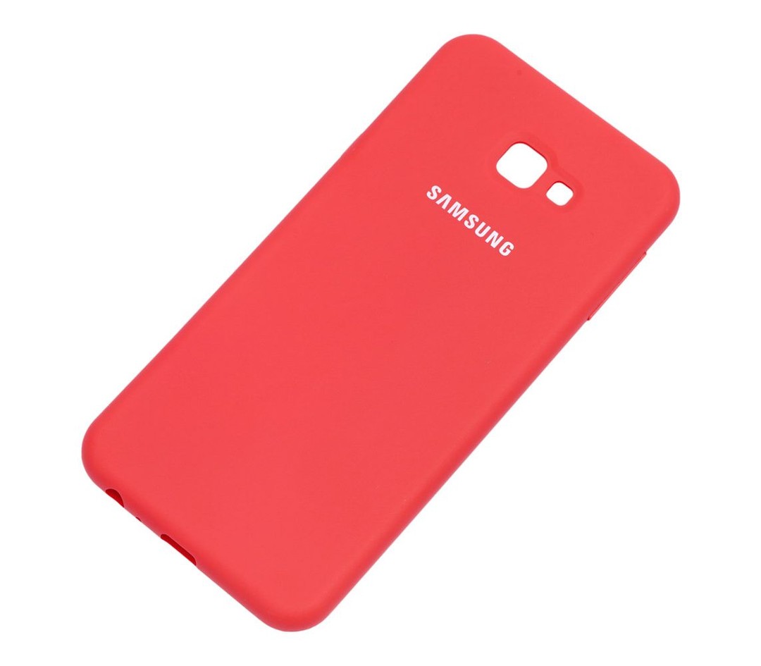 Silicone Cover Full Protective Samsung Galaxy J4 Plus 2018 (J415F) (red)-1