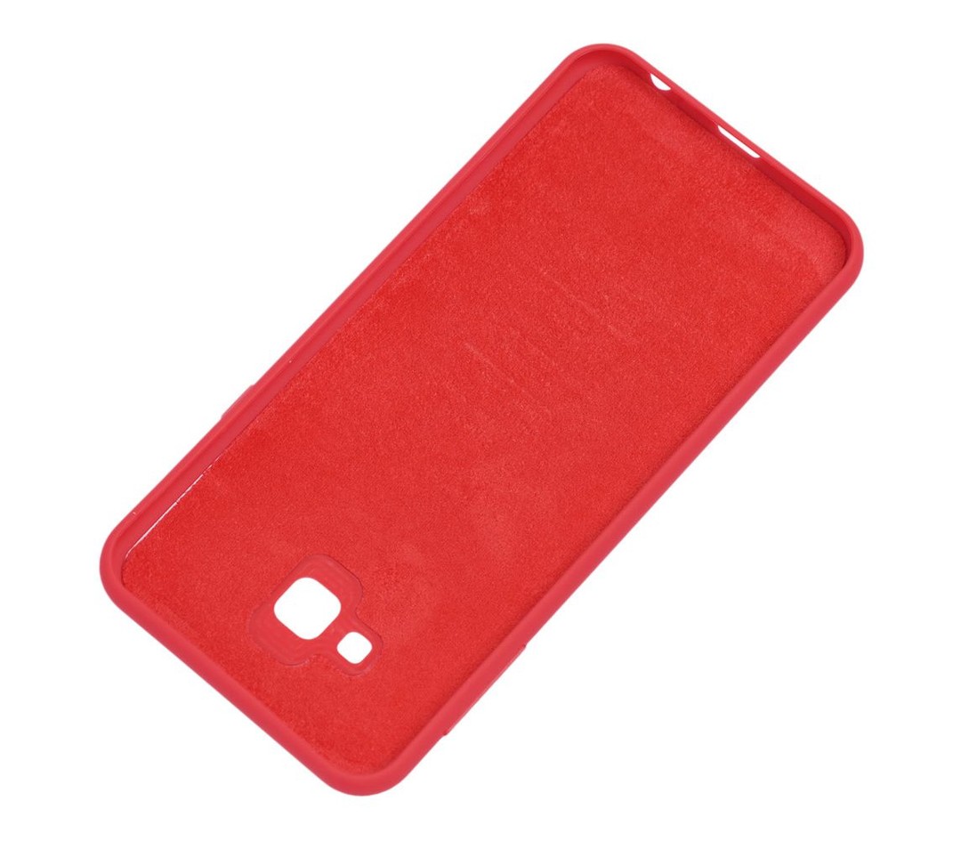 Silicone Cover Full Protective Samsung Galaxy J4 Plus 2018 (J415F) (red)-2