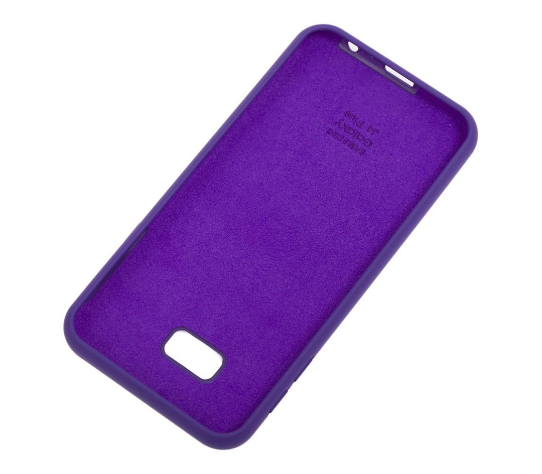 Silicone Cover Full Protective Samsung Galaxy J4 Plus 2018 (J415F) (purple)-2