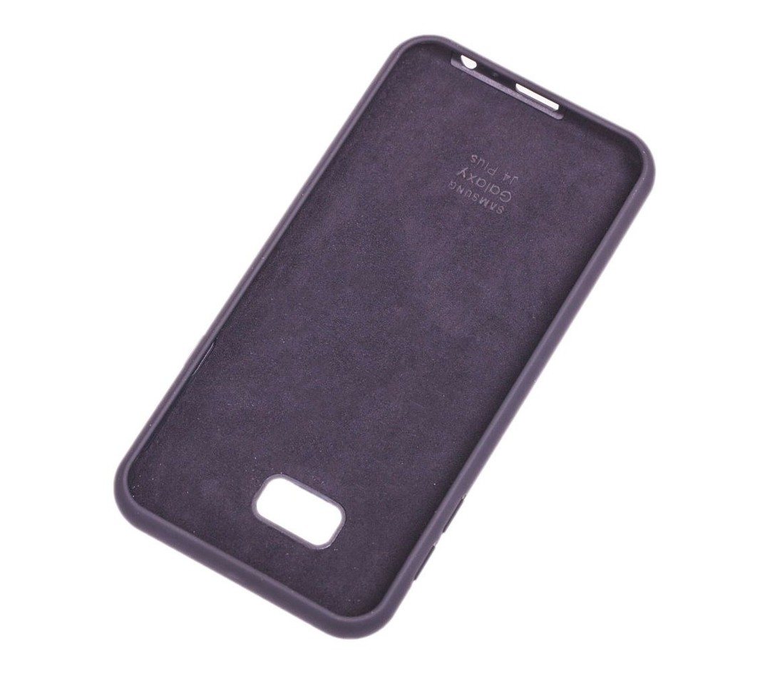 Silicone Cover Full Protective Samsung Galaxy J4 Plus 2018 (J415F) (black)-2
