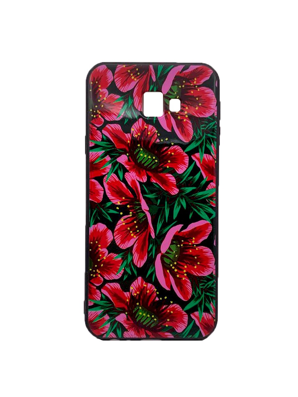 Накладка Axmart для Samsung J4 Plus (2018) J415 Квіти і листя-0