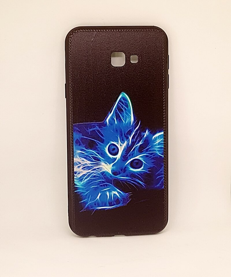 Накладка для Samsung J4 Plus "Котик"-0