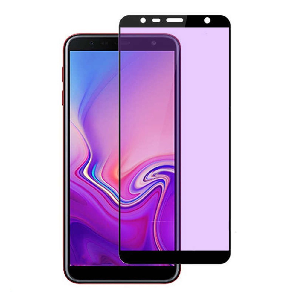 Захисне скло Eye Protection для Samsung J4 Plus з чорною рамкою матове (м`яка упаковка)-0