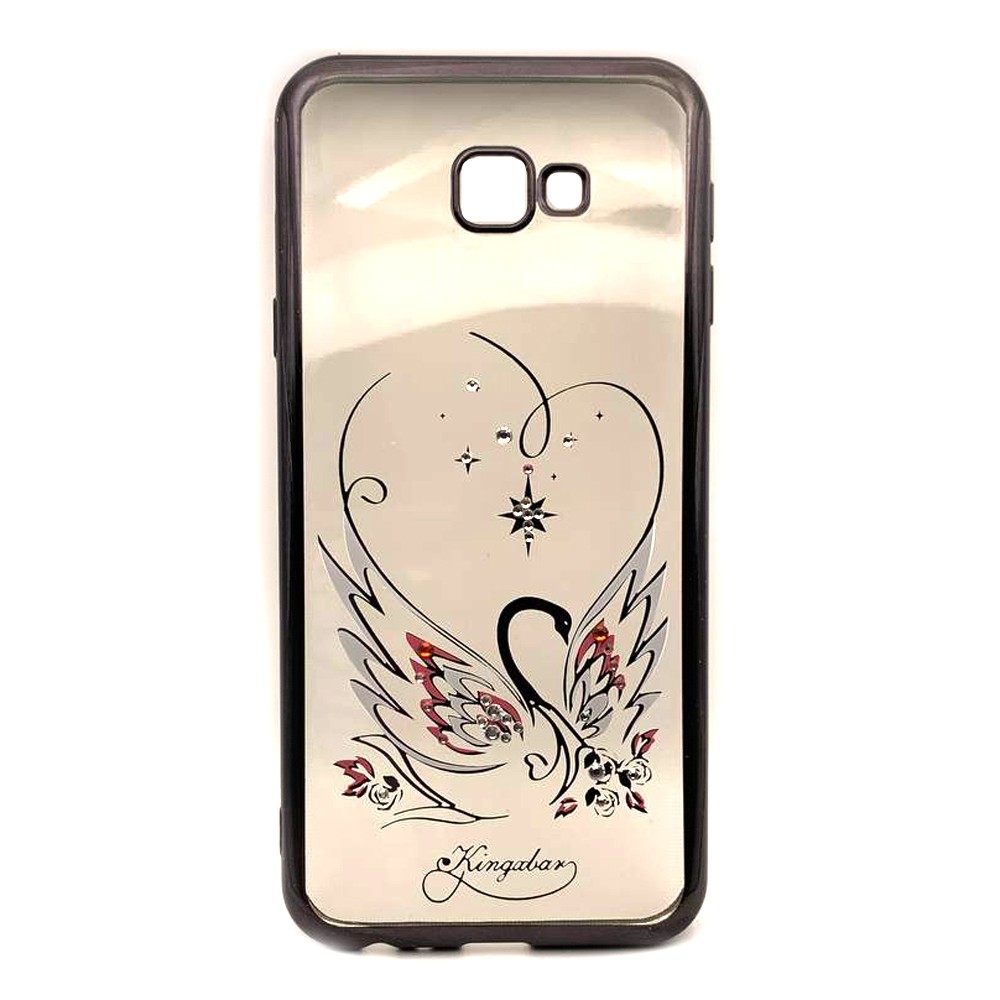 Накладка для Samsung J415 (J4 Plus) Beckberg Breathe Swan-0