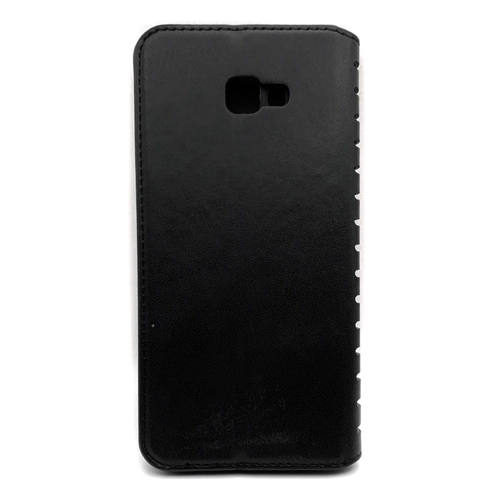Книжка leather folio для Samsung J4 Plus  (2018) чорна-1