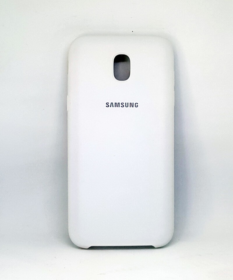 Накладка Silicone Case для Samsung J530/J5 (2017) (White)-0