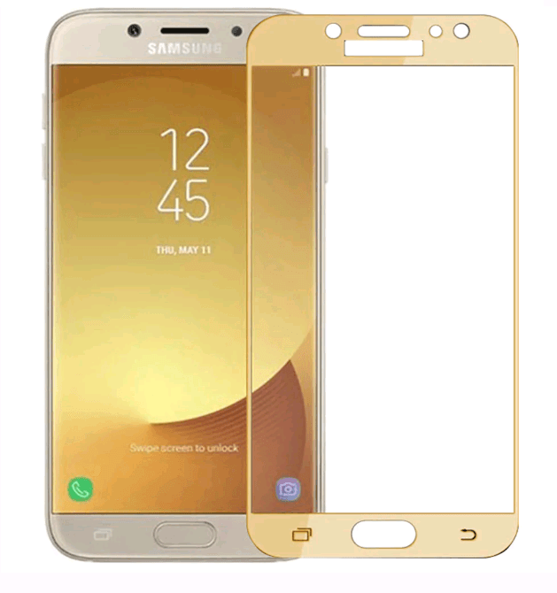 Захисне скло DK Full Cover для Samsung J530 (2017) (gold)-0