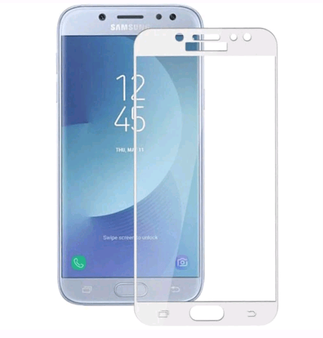 Захисне скло DK Full Cover для Samsung J530 (2017) (white)-0