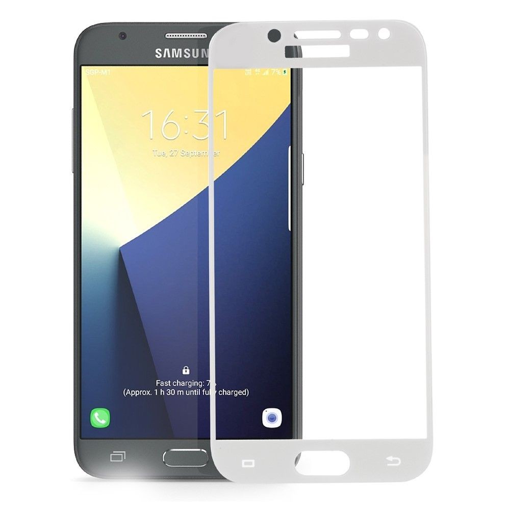 Захисне скло (NP) 3D для Samsung J530 J5 (2017) (білий)-0