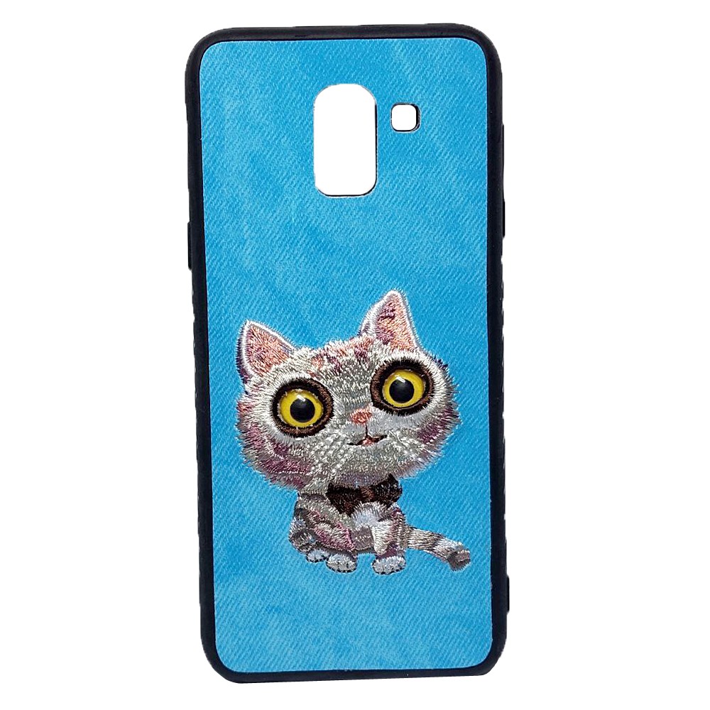 Накладка Brend  для Samsung J6 Animal Кіт-0