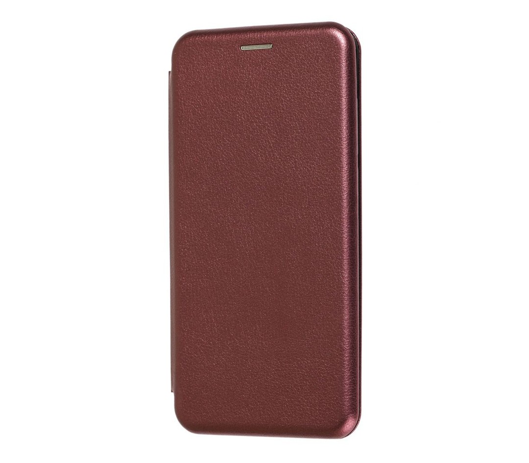 Книжка Premium для Samsung A02 бордова-0