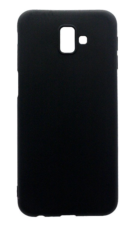 Накладка для Samsung J6 Plus (2018) J610 Cool Black (силікон)-0