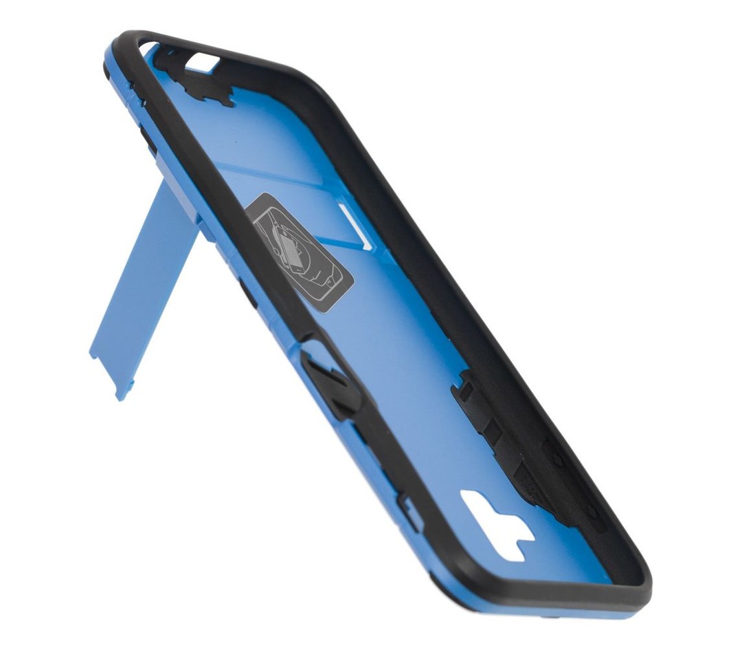 Накладка Hard Defence для Samsung J6 Plus (2018) синя-2