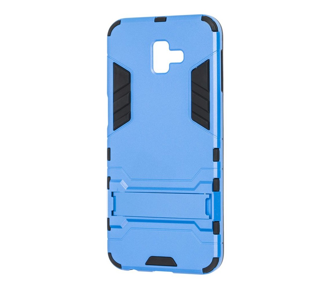 Накладка Hard Defence для Samsung J6 Plus (2018) синя-0