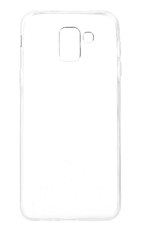 Накладка  силіконова для Samsung J6 Plus (2018)/J615 (Прозора)-0