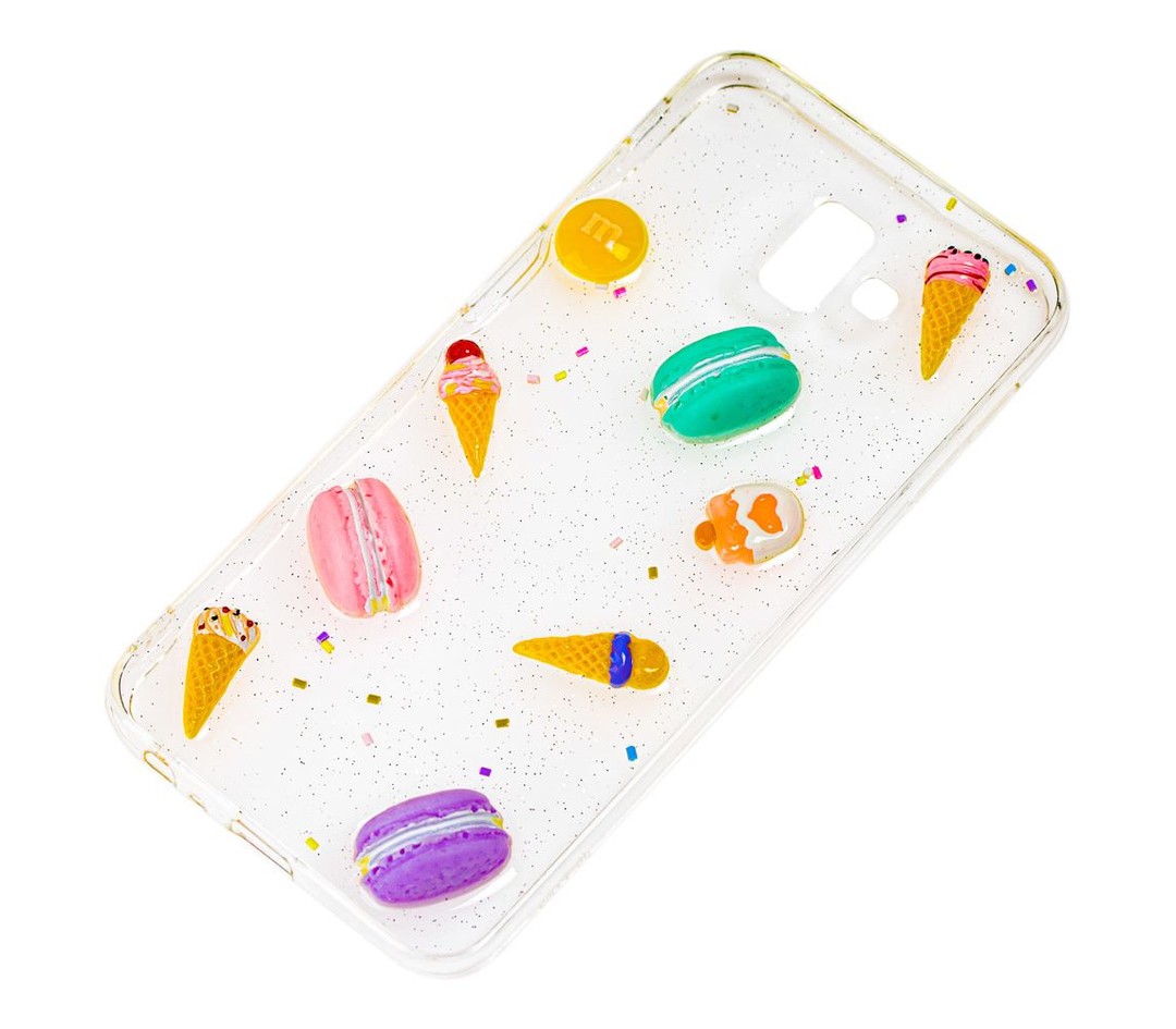 Накладка Macaron 3D для Samsung J6 Plus (2018)/J615-1