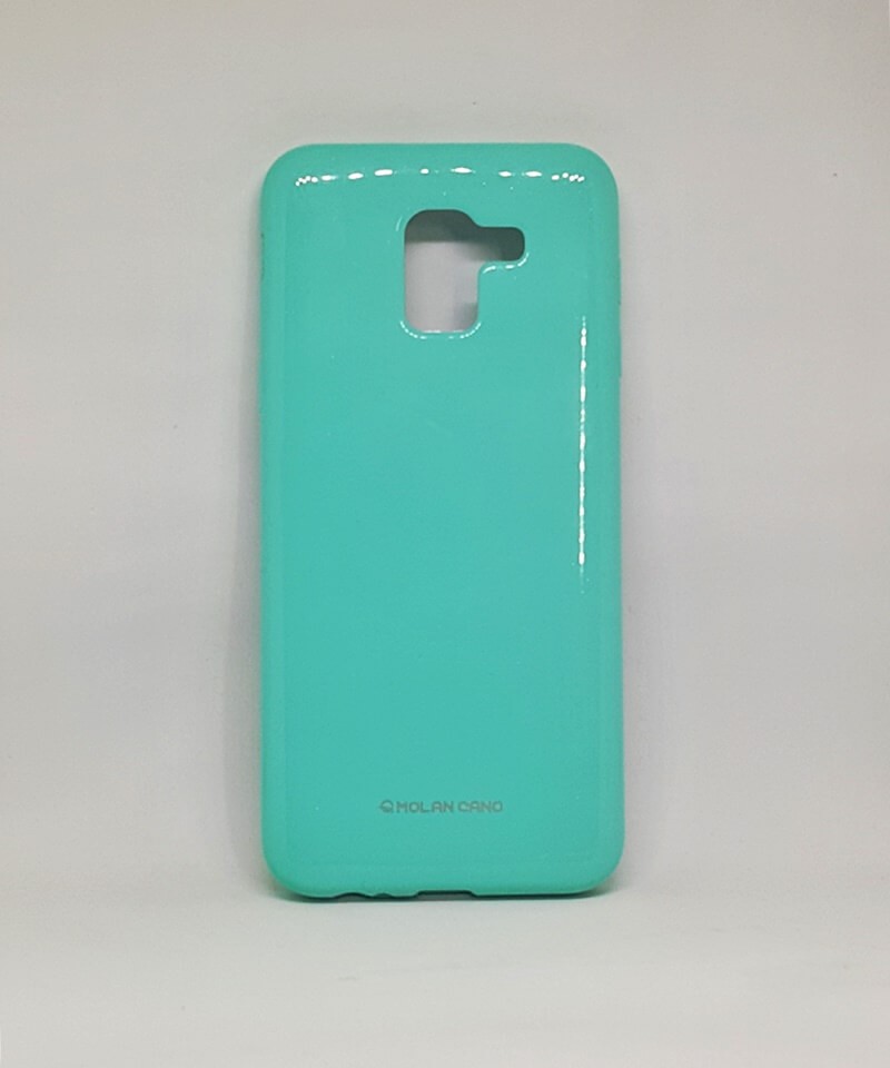 Чохол Molan Shining для Samsung J6 (2018) J600 бірюзовий-0