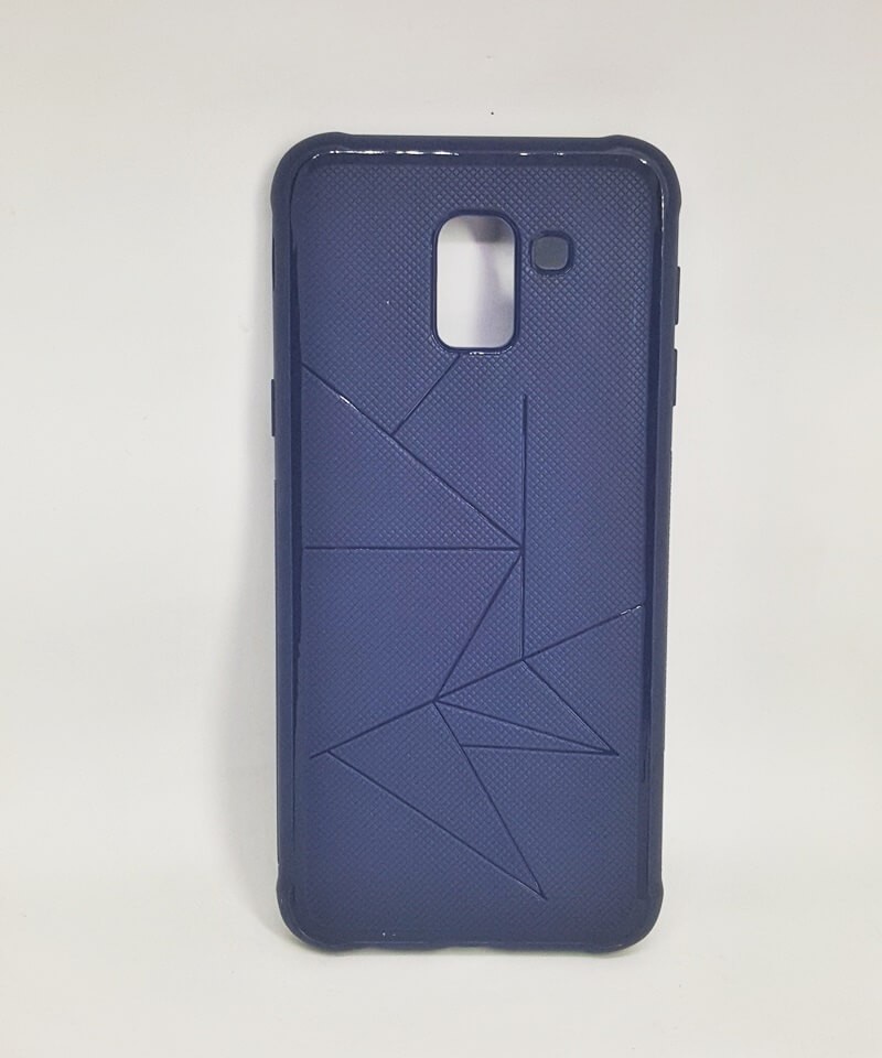 Накладка Geometry для Samsung J6 синя-0