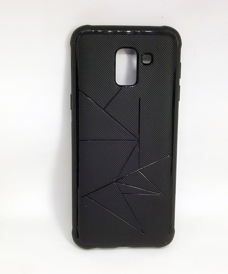 Накладка Geometry для Samsung A6 чорна-0