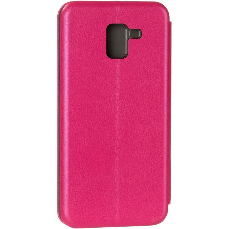 Книжка Premium для Samsung J6 (2018) малинова-1