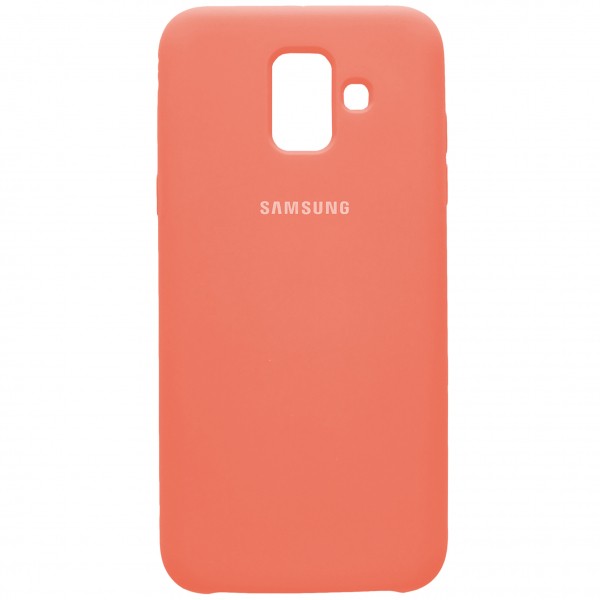 Silicone Case Samsung J6 (2018) (Pink)-0