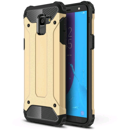 Накладка Armor для Samsung A8 Plus (2018) золота-0