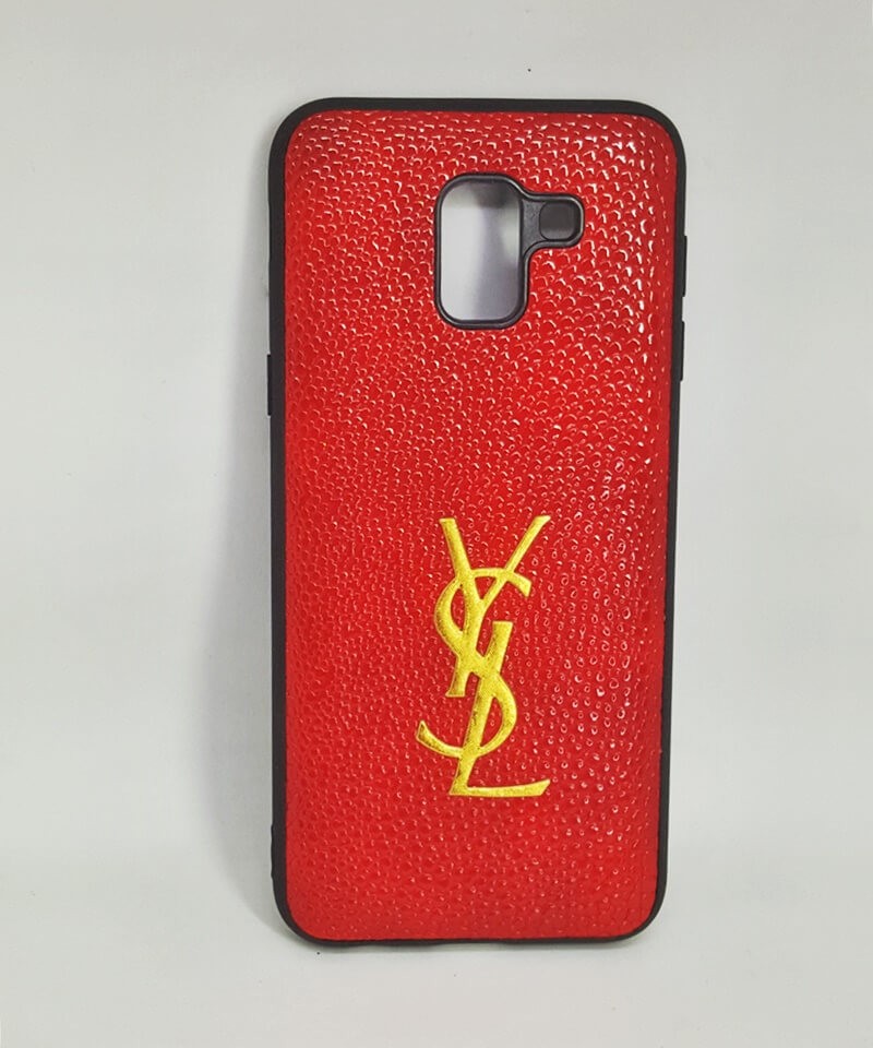 Накладка Brend  для Samsung J6 SLYчервона-0
